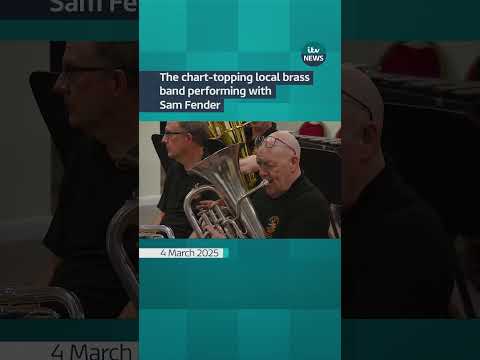 The chart-topping local brass band performing with Sam Fender | ITV News