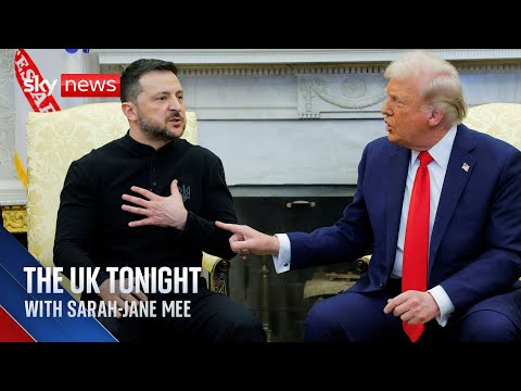 Zelenskyy seeks amends with Trump after ‘regrettable’ clash | The UK Tonight with Sarah-Jane Mee