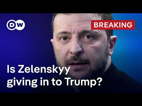Zelenskyy says Ukraine ready to work under Trump’s ‘strong leadership’ | DW News
