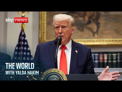 Trump ‘hopes to announce minerals deal tonight’ | The World with Yalda Hakim