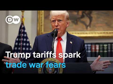 Trump says tariffs will correct trade imbalance | DW News