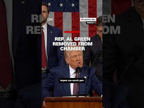 Rep. Al Green removed from chamber