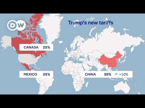 Trump sticks to ‘trade war’ policy despite tumbling stock markets, announces EU tariffs | DW News