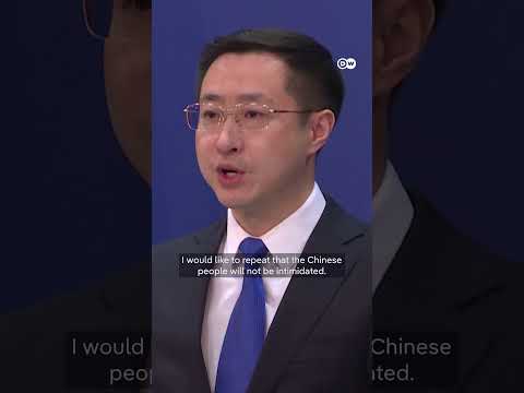 China: We ‘will not be intimidated’ after US tariffs take effect | DW News