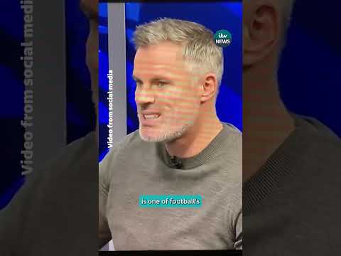 Jamie Carragher addresses Africa Cup of Nations comments that sparked backlash online #itvnews #news