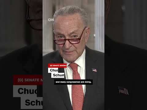Schumer’s plan to try and stop Trump’s policies