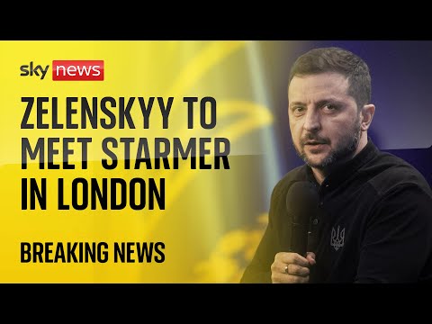 Volodymyr Zelenskyy and Keir Starmer to meet in Downing Street