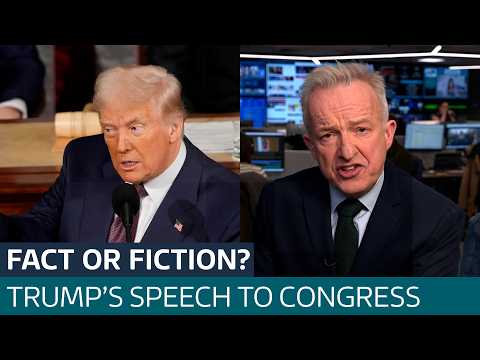Immigration, tariffs, and Ukraine: Did Donald Trump tell the truth to Congress? | ITV News