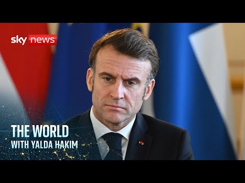 Russia threatens all of Europe, Macron tells France | The World with Gillian Joseph