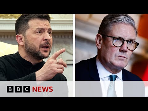 Ukraine’s President Zelensky and UK Prime Minister Starmer to meet in Downing Street | BBC News