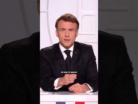 ‘Peace can no longer be guaranteed’ in Europe – Macron