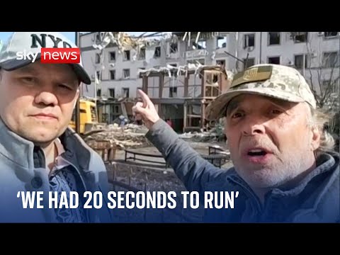 Survivors of Russian attack on Zelenskyy’s hometown speak to Sky News