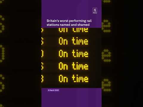 Britain’s worst rail stations named