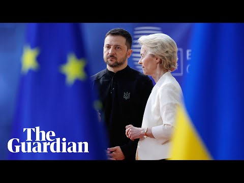 Ursula von der Leyen and European Council’s Antonio Costa speak as EU summit ends – watch live