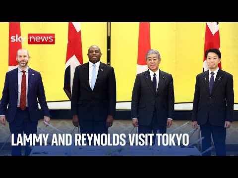 Lammy and Reynolds hold news conference in Tokyo
