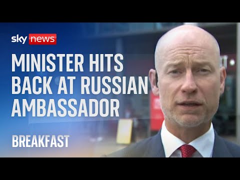 Stephen Kinnock rejects claim UK is blocking Ukraine peace deal | Ukraine War
