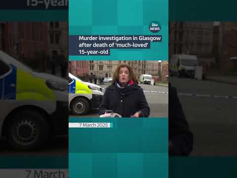 Murder investigation in Glasgow after death of ‘much loved’ 15-year-old | ITV News