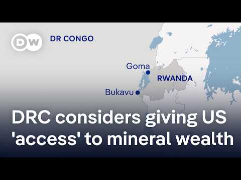 DR Congo considers US access to its critical minerals in return for security guarantees | DW News