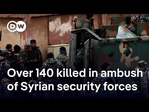 Syrian forces battle Assad loyalists on Syria’s west coast | DW News
