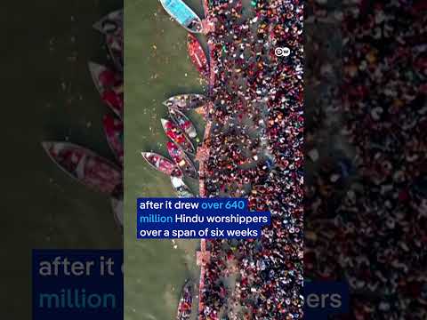 Cleaning 20,000 tons of waste after India’s Hindu mega-festival Kumbh Mela | DW News