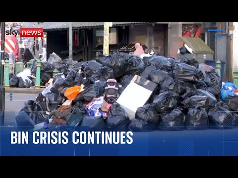 ‘It’s getting very dangerous’: Agency workers sent in to deal with bin crisis