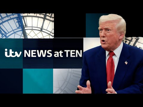 Trump says he won’t pause tariffs amid markets slump – watch Monday’s News at Ten | ITV News