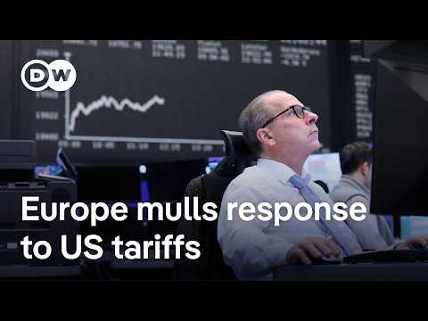 European markets plunge into turmoil as export anxiety spreads | DW News