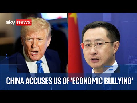 Chinese foreign ministry holds briefing after Trump’s latest tariff threat