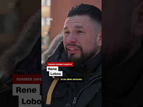 Ex gangster describes reality for Swedish teens