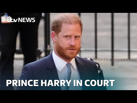 Prince Harry in court to appeal ruling against his taxpayer funded security arrangements | ITV News