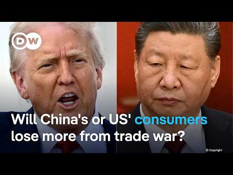 US to raise tariffs on imports from China to over 100% after Trump’s key deadline passes | DW News