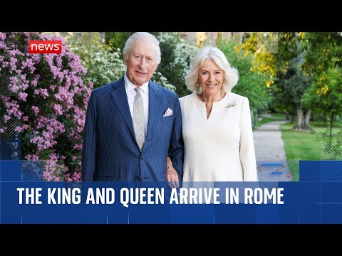 King Charles is in Rome for Italy tour with Queen Camilla after health concerns