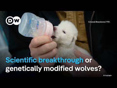 What’s behind a biotech’s company’s claim to have cloned the extinct dire wolf? | DW News
