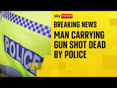 Man shot dead by police in Milton Keynes