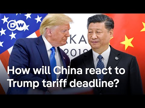 US stocks continue to drop as Chinese import tariff deadline passes | DW News