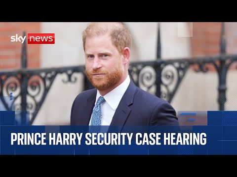 Court of Appeal hearing on Prince Harry’s UK security continues