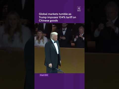 Markets tumble after Trump China tariff