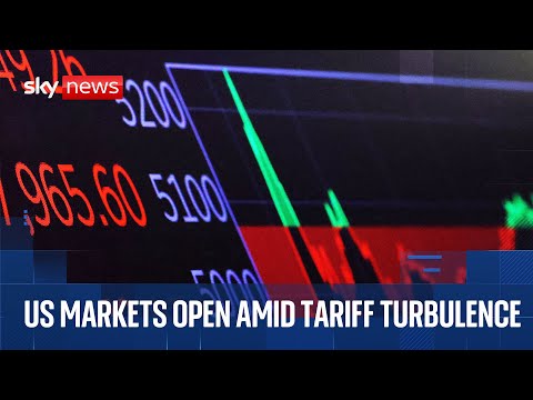New York Stock Exchange opens as China-US trade war escalates