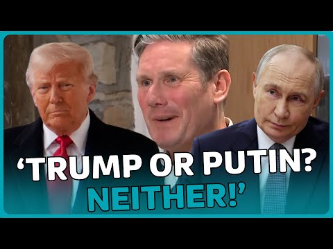 This is how Starmer reacted to his previous disparaging comments on Trump and Putin | ITV News