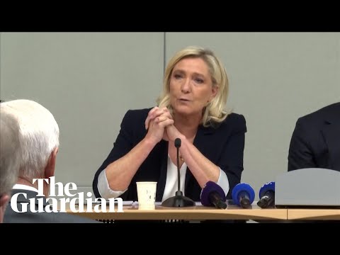 Marine Le Pen calls embezzlement conviction a ‘nuclear bomb’