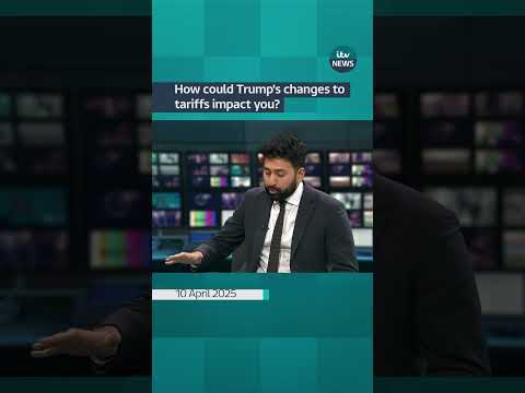 How could Trump’s changes to tariffs impact you? #itvnews #shorts