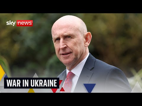 Defence secretary speaks at ‘coalition of the willing’ meeting