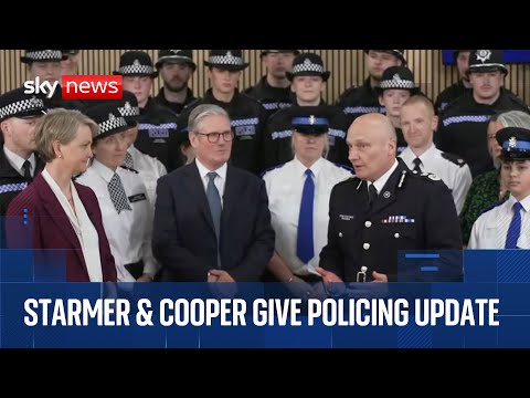 PM and home secretary unveil new plans for policing