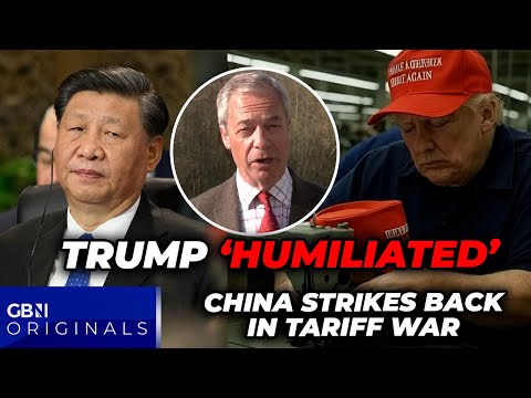 China ‘LAUGHING’ at Trump as US president ‘HUMILIATED’ on tariff war while UK LOSES ‘Brexit benefit’