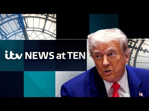 EU markets rally but US stocks slide as trade war continues – watch ITV News at Ten | ITV News