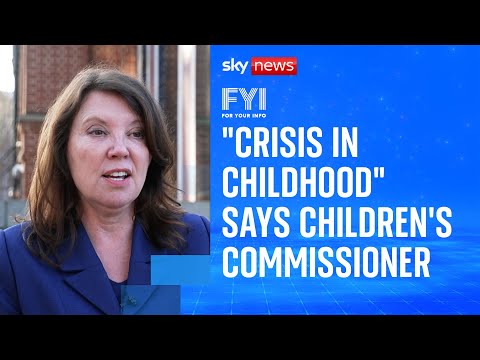 FYI: ‘Crisis in childhood’ says children’s commissioner