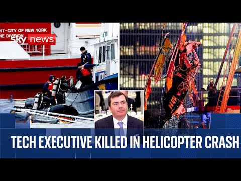 Tech executive and his family die in New York helicopter crash