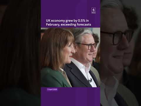 UK economy grew by 0.5% in February