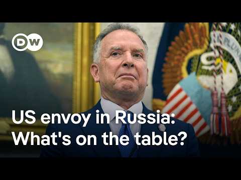 Trump envoy Witkoff meets Russian counterpart in Moscow | DW News