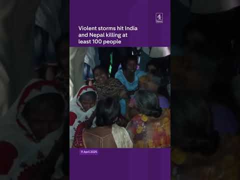 Heavy rain kills at least 100 in India